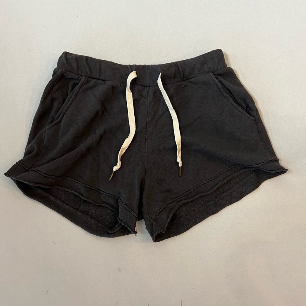 Project Social T Charcoal Sweat Shorts w/Draw Strong - Medium